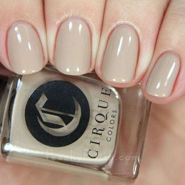 Nail polish swatch / manicure of shade Cirque Colors Topless in Times Square