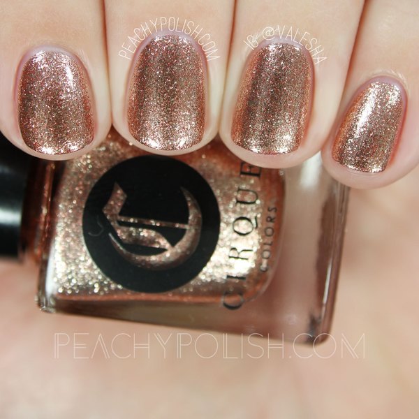 Nail polish swatch / manicure of shade Cirque Colors Halcyon