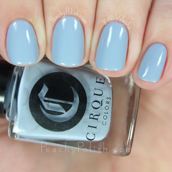 Nail polish swatch / manicure of shade Cirque Colors Storm King