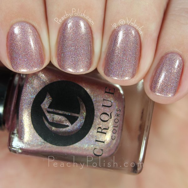 Nail polish swatch / manicure of shade Cirque Colors Modern Muse
