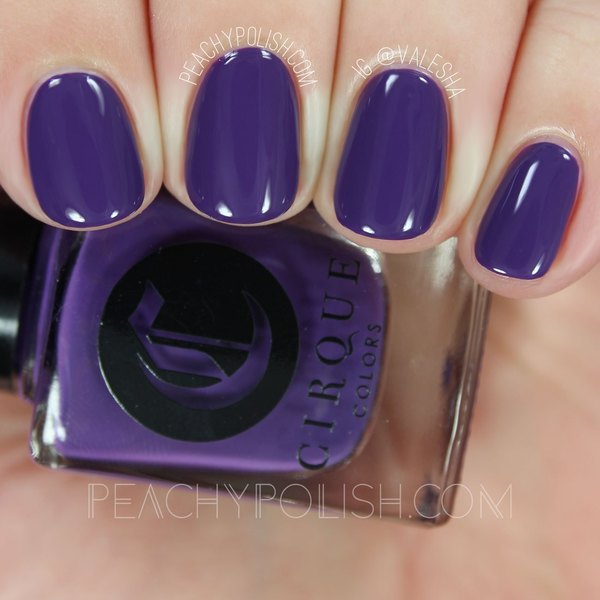 Nail polish swatch / manicure of shade Cirque Colors Chelsea Girl