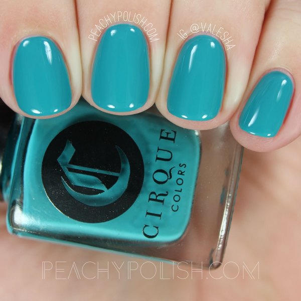 Nail polish swatch / manicure of shade Cirque Colors Mermaid Paradise