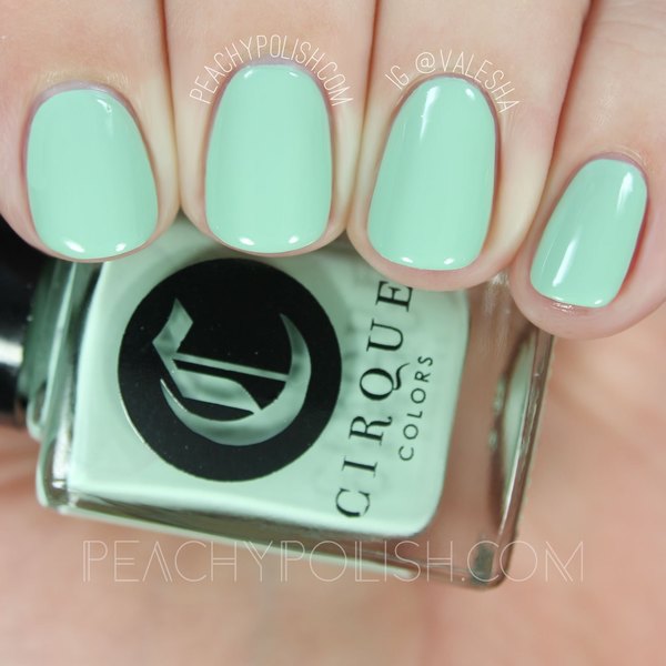 Nail polish swatch / manicure of shade Cirque Colors Key to Gramercy
