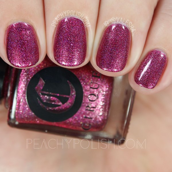 Nail polish swatch / manicure of shade Cirque Colors Besos