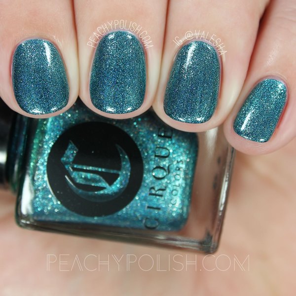 Nail polish swatch / manicure of shade Cirque Colors Oasis