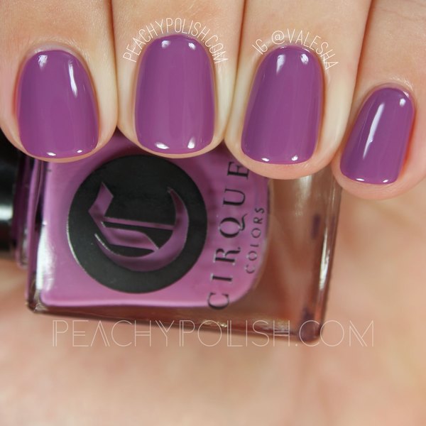 Nail polish swatch / manicure of shade Cirque Colors Cosmopolitan