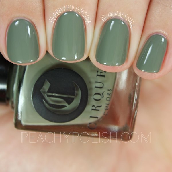 Nail polish swatch / manicure of shade Cirque Colors Central Park After Dark
