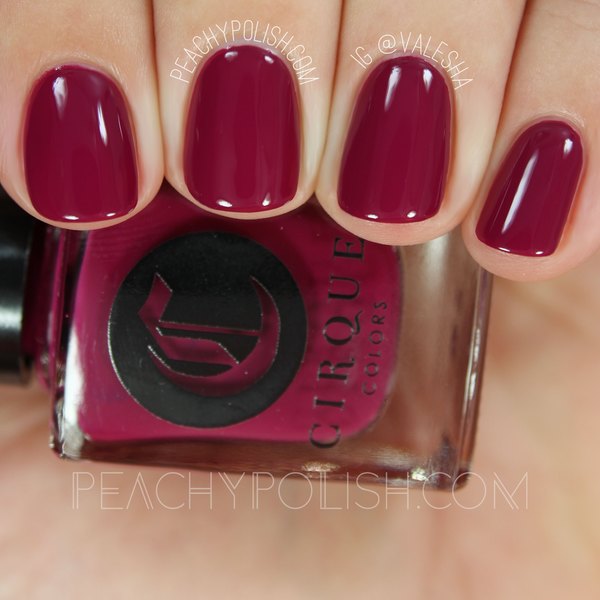 Nail polish swatch / manicure of shade Cirque Colors Bond St