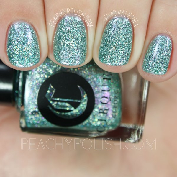 Nail polish swatch / manicure of shade Cirque Colors Winter Bloom