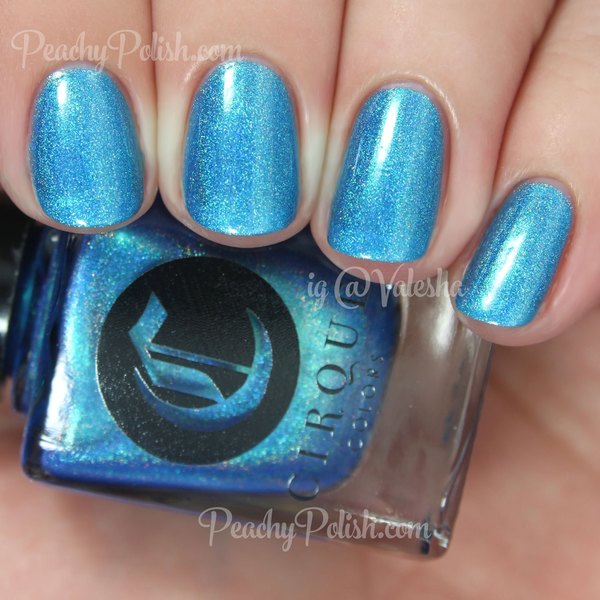 Nail polish swatch / manicure of shade Cirque Colors Royal Hawaiian