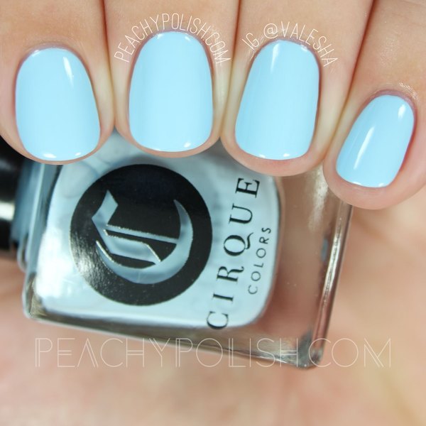 Nail polish swatch / manicure of shade Cirque Colors Big Wave