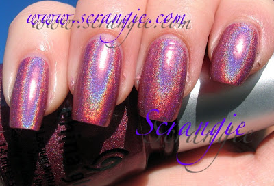 Nail polish swatch / manicure of shade China Glaze BFF