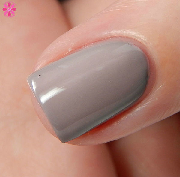 Nail polish swatch / manicure of shade China Glaze Dope Taupe