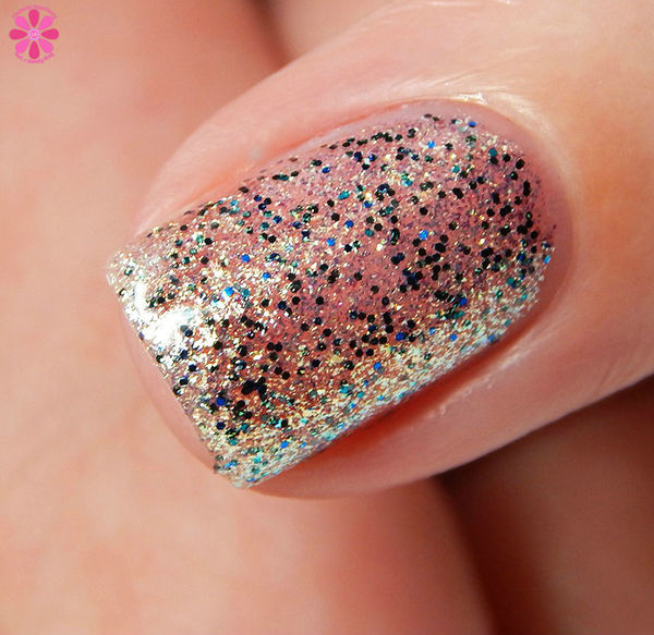 Nail polish swatch / manicure of shade China Glaze Holo At Ya Girl!