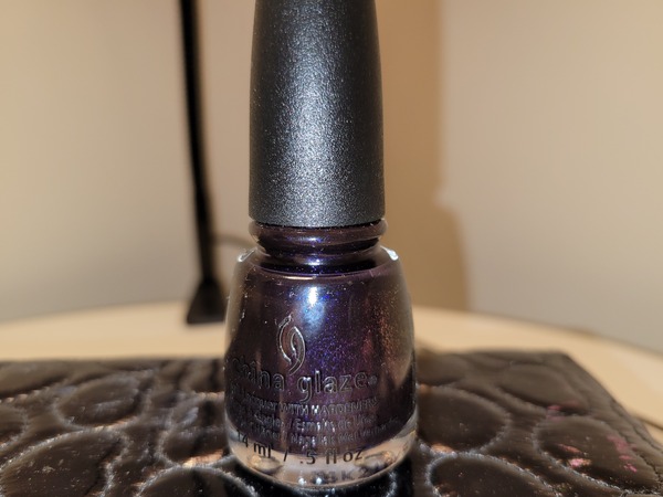 Nail polish swatch / manicure of shade China Glaze Teen Spirit