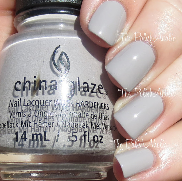 Nail polish swatch / manicure of shade China Glaze Change Your Altitude