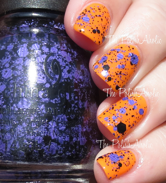Nail polish swatch / manicure of shade China Glaze Cackle If You Want To