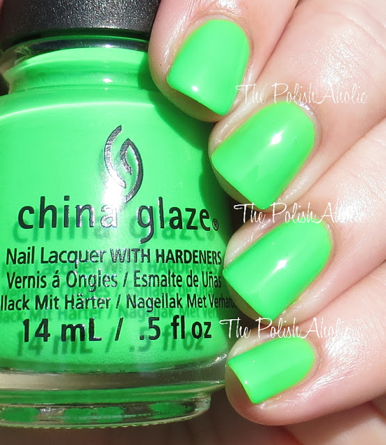 Nail polish swatch / manicure of shade China Glaze Drink up Witches