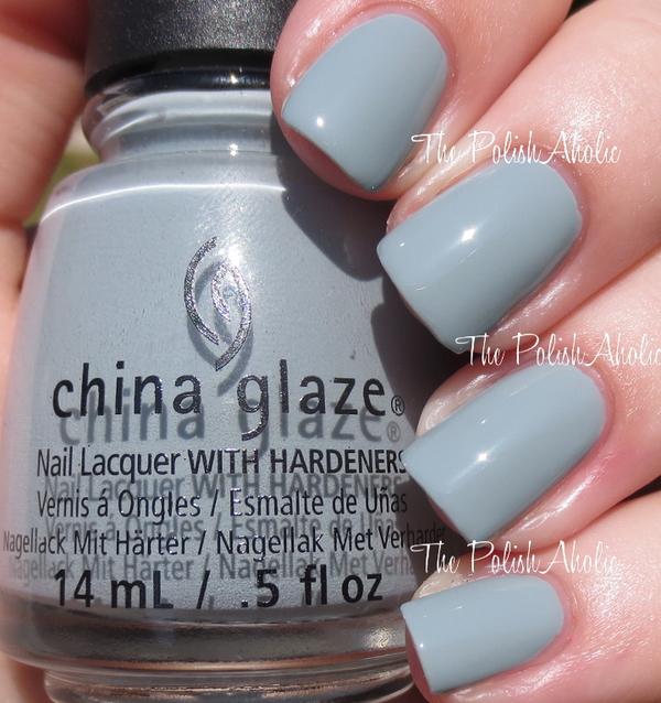 Nail polish swatch / manicure of shade China Glaze Intelligence, Integrity and Courage