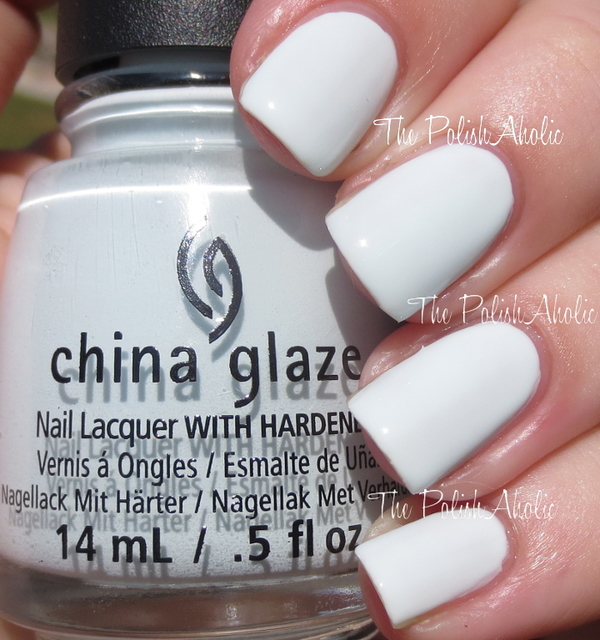 Nail polish swatch / manicure of shade China Glaze New Birth