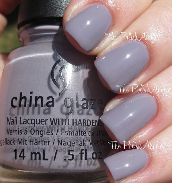 Nail polish swatch / manicure of shade China Glaze Release