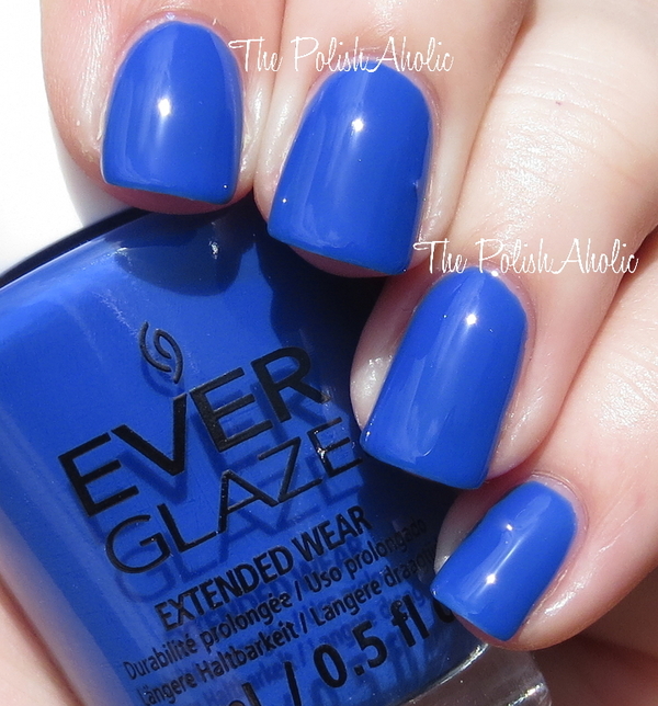 Nail polish swatch / manicure of shade China Glaze Case of the Mondaze