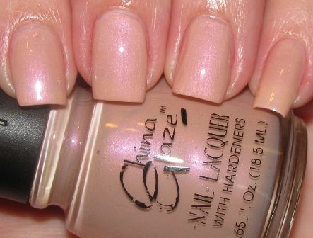 Nail polish swatch / manicure of shade China Glaze Lush Lavender