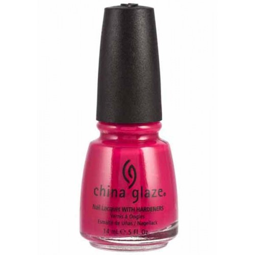 Nail polish swatch / manicure of shade China Glaze Pink Chiffon