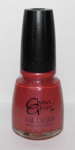 Nail polish swatch / manicure of shade China Glaze Rose Fantasy