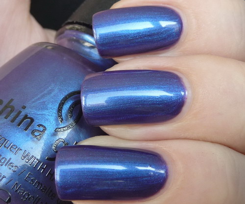 Nail polish swatch / manicure of shade China Glaze Tempest