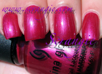 Nail polish swatch / manicure of shade China Glaze Bohemian Rhapsody