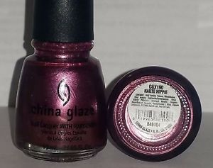 Nail polish swatch / manicure of shade China Glaze Haute Hippie