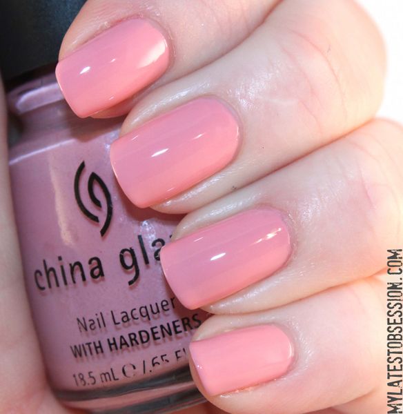 Nail polish swatch / manicure of shade China Glaze Have To Have It