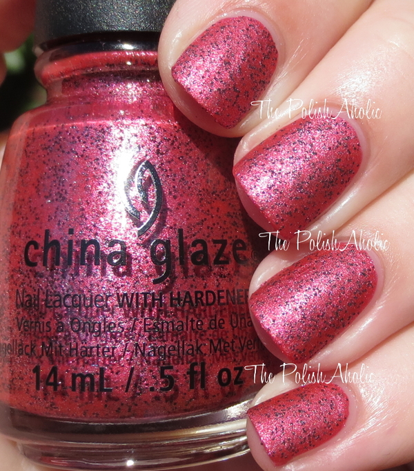 Nail polish swatch / manicure of shade China Glaze I Love Your Guts
