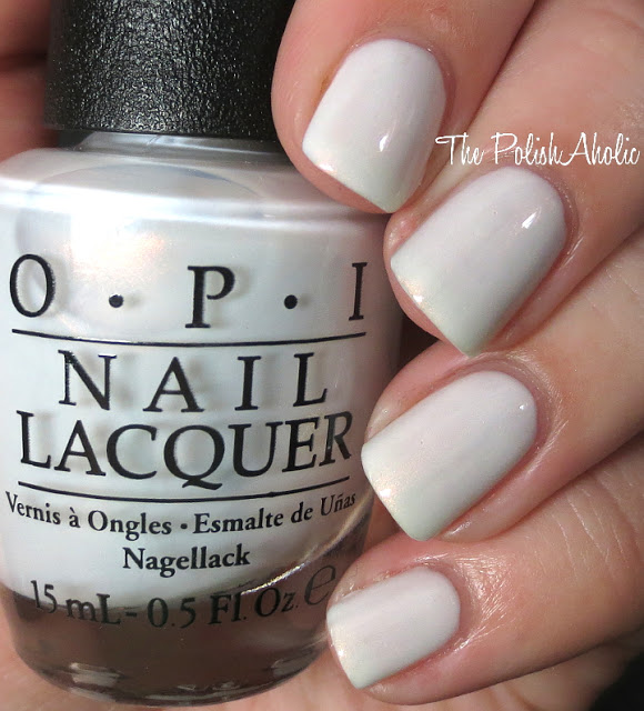 Nail polish swatch / manicure of shade OPI Oh My Majesty!