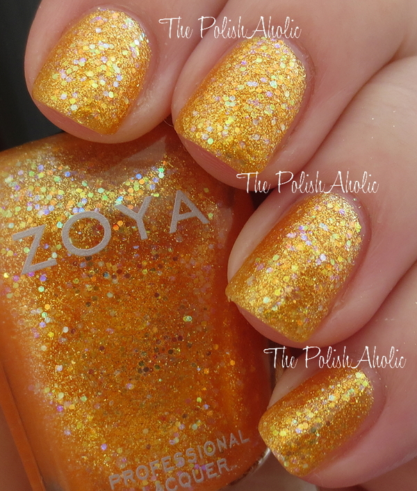 Nail polish swatch / manicure of shade Zoya Alma