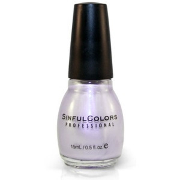 Nail polish swatch / manicure of shade Sinful Colors Strip Poker