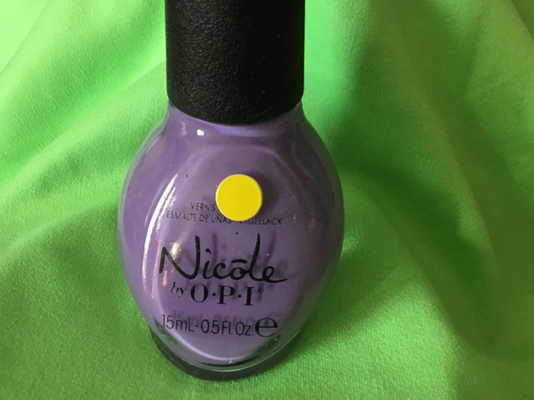 Nail polish swatch / manicure of shade Nicole by OPI Oh Thats Just Grape