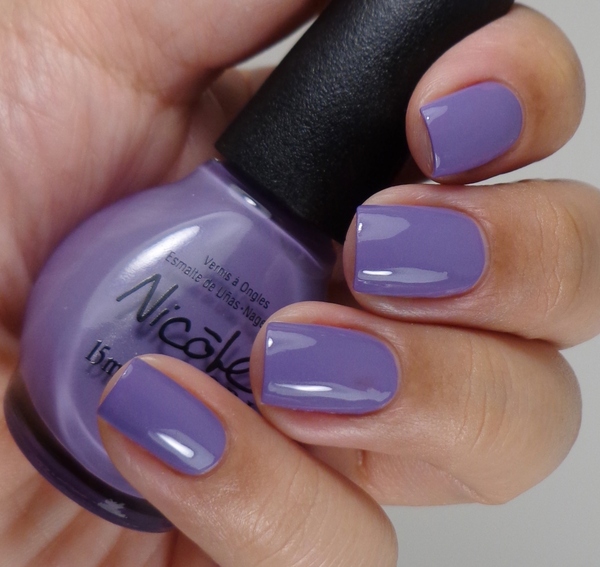Nail polish swatch / manicure of shade Nicole by OPI Oh Thats Just Grape