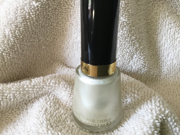Nail polish swatch / manicure of shade Revlon Pure Pearl