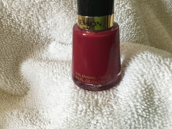 Nail polish swatch / manicure of shade Revlon Bewitching