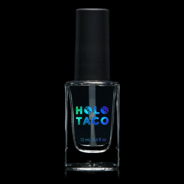 Nail polish swatch / manicure of shade Holo Taco Super Glossy Taco