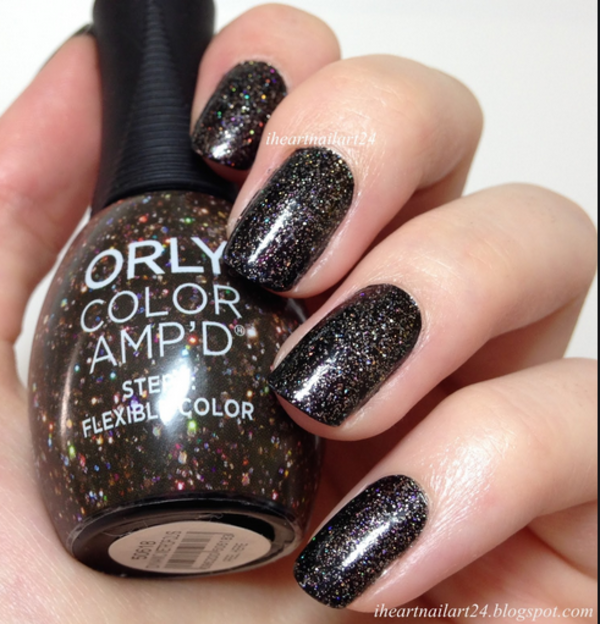 Nail polish swatch / manicure of shade Orly Dynamic Metropolis