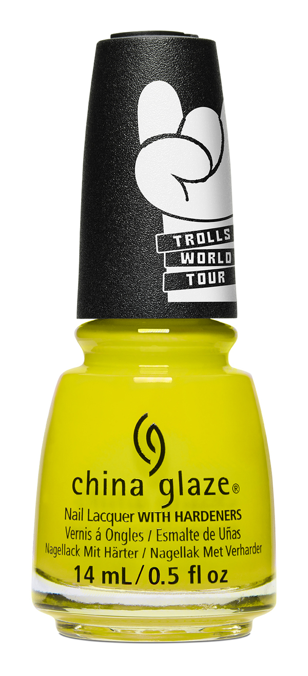 Nail polish swatch / manicure of shade China Glaze It's all Techno