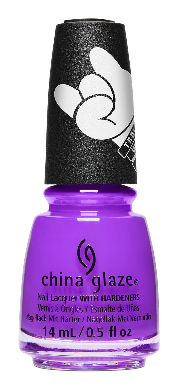 Nail polish swatch / manicure of shade China Glaze Funky Beat