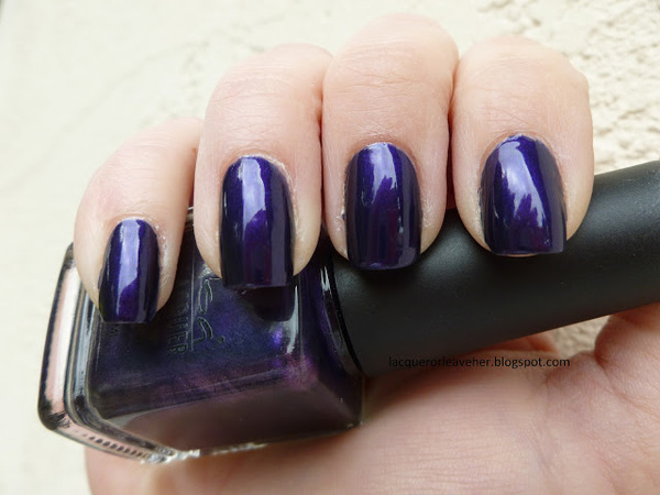 Nail polish swatch / manicure of shade Misa Spinning Out of Control