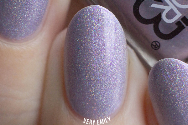 Nail polish swatch / manicure of shade Color Club Date with Destiny