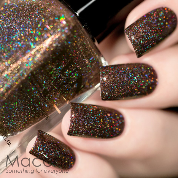 Nail polish swatch / manicure of shade FUN Lacquer Mocha