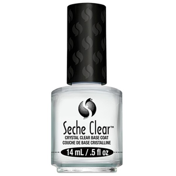 Nail polish swatch / manicure of shade Seche Seche Clear