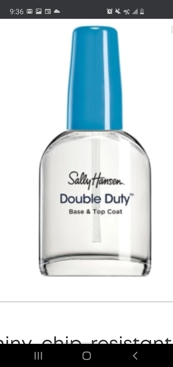 Nail polish swatch / manicure of shade Sally Hansen Double Duty